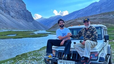 Nakuul Mehta on taking a road trip to Ladakh with father
