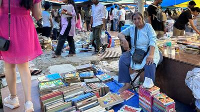Last Sunday while attending to her stall, Asha agreed to become a part of our Proust Questionnaire series. (HT) Last Sunday while attending to her stall, Asha agreed to become a part of our Proust Questionnaire series. (HT)