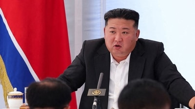 North Korean leader Kim Jong Un attending a consultative meeting. (AFP file) North Korean leader Kim Jong Un attending a consultative meeting. (AFP file)