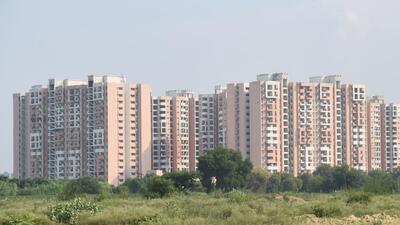 Officials said 42 flats were sold in the Madhuban Bapudham housing scheme (above) as well all 48 unsold flats in Sanjaypuri scheme in Modinagar. (Sakib Ali/HT Photo) Officials said 42 flats were sold in the Madhuban Bapudham housing scheme (above) as well all 48 unsold flats in Sanjaypuri scheme in Modinagar. (Sakib Ali/HT Photo)