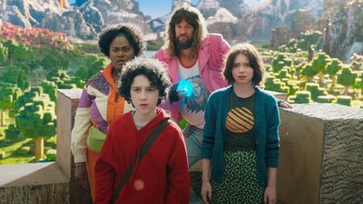 The first trailer for A Minecraft Movie was released on Wednesday (YouTube)