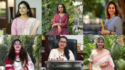 Sharing their thoughts on Teachers' day are (clockwise from top left) Saloni Khanna, Rohini Ahluwalia, Minu Bakshi, Purnima Gupta, Mamta Gupta, and Racchna Saddi.