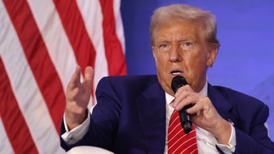 Trump agrees to the benefits of marijuana but emphasised on regulated use. Alex Wong/Getty Images/AFP (Photo by ALEX WONG / GETTY IMAGES NORTH AMERICA / Getty Images via AFP) (Getty Images via AFP) Trump agrees to the benefits of marijuana but emphasised on regulated use. Alex Wong/Getty Images/AFP (Photo by ALEX WONG / GETTY IMAGES NORTH AMERICA / Getty Images via AFP) (Getty Images via AFP)