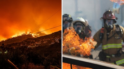 The incident of a woman starting wildfires to talk to firefighters occurred in Tripoli, Greece. (Unsplash/Michael Held, Matt C) The incident of a woman starting wildfires to talk to firefighters occurred in Tripoli, Greece. (Unsplash/Michael Held, Matt C)