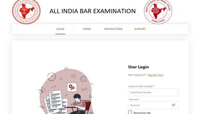 AIBE 19 registration begins (allindiabarexamination.com, screenshot) AIBE 19 registration begins (allindiabarexamination.com, screenshot)