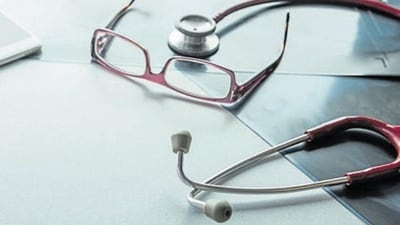 A doctor's desk with a stethoscope. (Representative image) A doctor's desk with a stethoscope. (Representative image)