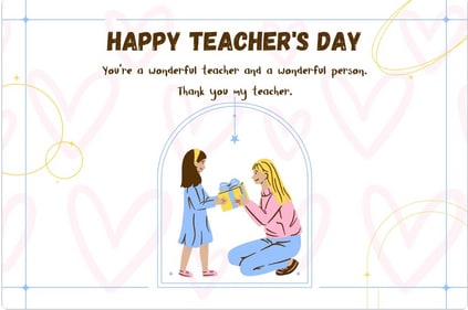 Teacher’s Day is celebrated on September 5 every year. Teacher’s Day is celebrated on September 5 every year.
