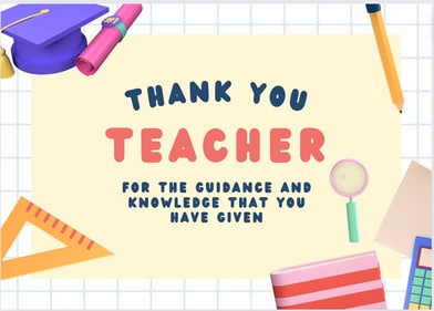 Teachers encourage us to become better versions of ourselves. Teachers encourage us to become better versions of ourselves.