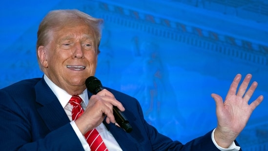 Donald Trump's book Save America becomes Amazon best-seller just hours after release despite hefty price tag (AP Photo/Jose Luis Magana) (AP)