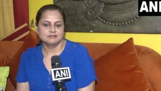 Pooja Kataria is one of the survivors of Indian Airlines Flight 814 that was hijacked in 1999. (X/@ANI)