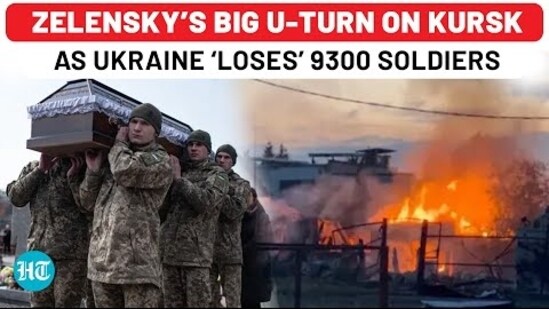 ZELENSKY’S BIG U-TURN ON KURSK
AS UKRAINE ‘LOSES’ 9300 SOLDIERS 