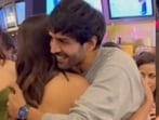 Kartik Aaryan, Sara Ali Khan, Agastya Nanda and Suhana Khan spotted at Call Me Bae screening. Kartik Aaryan, Sara Ali Khan, Agastya Nanda and Suhana Khan spotted at Call Me Bae screening.