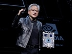President and CEO of Nvidia Corporation Jensen Huang delivers a speech during the Computex 2024 exhibition in Taipei, Taiwan, June 2, 2024. (Chiang Ying-ying/AP)