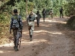 Paramilitary forces in Maoist-infested areas of Eastern Ghats. (PTI File Photo) Paramilitary forces in Maoist-infested areas of Eastern Ghats. (PTI File Photo)