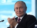 Russian President Vladimir Putin at the Eastern Economic Forum in Vladivostok on Thursday. 