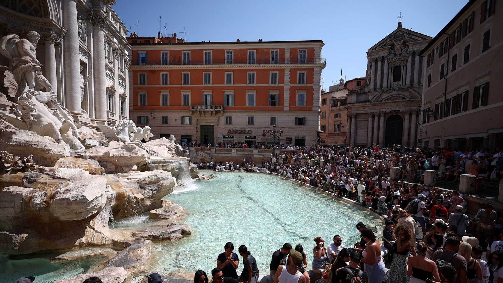 Rome mulls ticketing for Trevi Fountain to control crowds and preserve iconic landmark | Travel