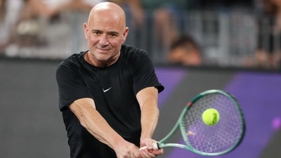 Andre Agassi will officially flag off the PWR DUPR Indian Tour & League, a grand pickleball tour that promises to bring the thrill of competitive pickleball to India (Photo: Simion Sebastian Tataru / AFP) Andre Agassi will officially flag off the PWR DUPR Indian Tour & League, a grand pickleball tour that promises to bring the thrill of competitive pickleball to India (Photo: Simion Sebastian Tataru / AFP)