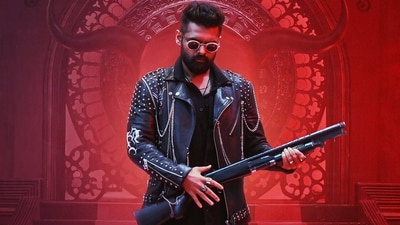 Ram Pothineni plays the titular iSmart Shankar in Puri Jagannadh's Double iSmart. Ram Pothineni plays the titular iSmart Shankar in Puri Jagannadh's Double iSmart.