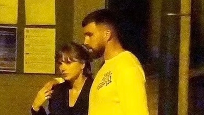 Taylor Swift and Travis Kelce's romance heats up with engagement rumours swirling. (Twitter (X)) Taylor Swift and Travis Kelce's romance heats up with engagement rumours swirling. (Twitter (X))
