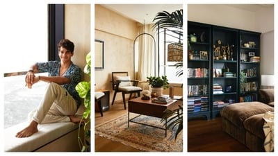 Ishaan Khatter's Mumbai home offers great views of the city and has a chill yet elegant vibe. (Pics courtesy: Instagram/ Architectural Digest India) Ishaan Khatter's Mumbai home offers great views of the city and has a chill yet elegant vibe. (Pics courtesy: Instagram/ Architectural Digest India)
