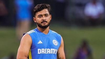 Pallekele: India's Riyan Parag before the start of the first T20I cricket match between India and Sri Lanka, at the Pallekele International Cricket Stadium (PTI) Pallekele: India's Riyan Parag before the start of the first T20I cricket match between India and Sri Lanka, at the Pallekele International Cricket Stadium (PTI)