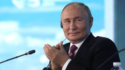 Russian President Vladimir Putin at the Eastern Economic Forum in Vladivostok on Thursday. (AFP Photo) Russian President Vladimir Putin at the Eastern Economic Forum in Vladivostok on Thursday. (AFP Photo)