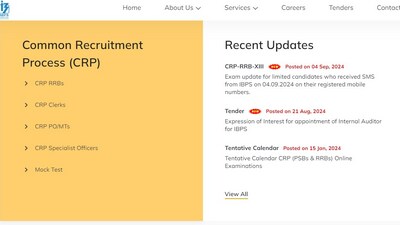 IBPS RRB PO Prelims result out for limited candidates at ibps.in (screenshot of the official website) IBPS RRB PO Prelims result out for limited candidates at ibps.in (screenshot of the official website)