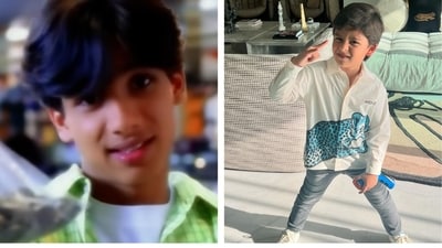 Shahid Kapoor's son Zain is turning out to be his carbon copy as he celebrates his fifth birthday.