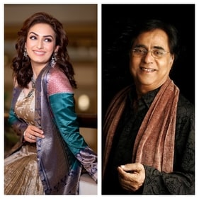 Akriti Kakar and Jagjit Singh