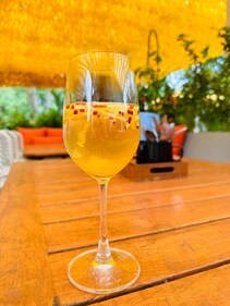 Green tea sangria Green tea sangria