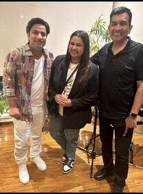 Chef Sanjeev Kapoor with Chef Pooja Dhingra and Chef Kunal Kapur Chef Sanjeev Kapoor with Chef Pooja Dhingra and Chef Kunal Kapur
