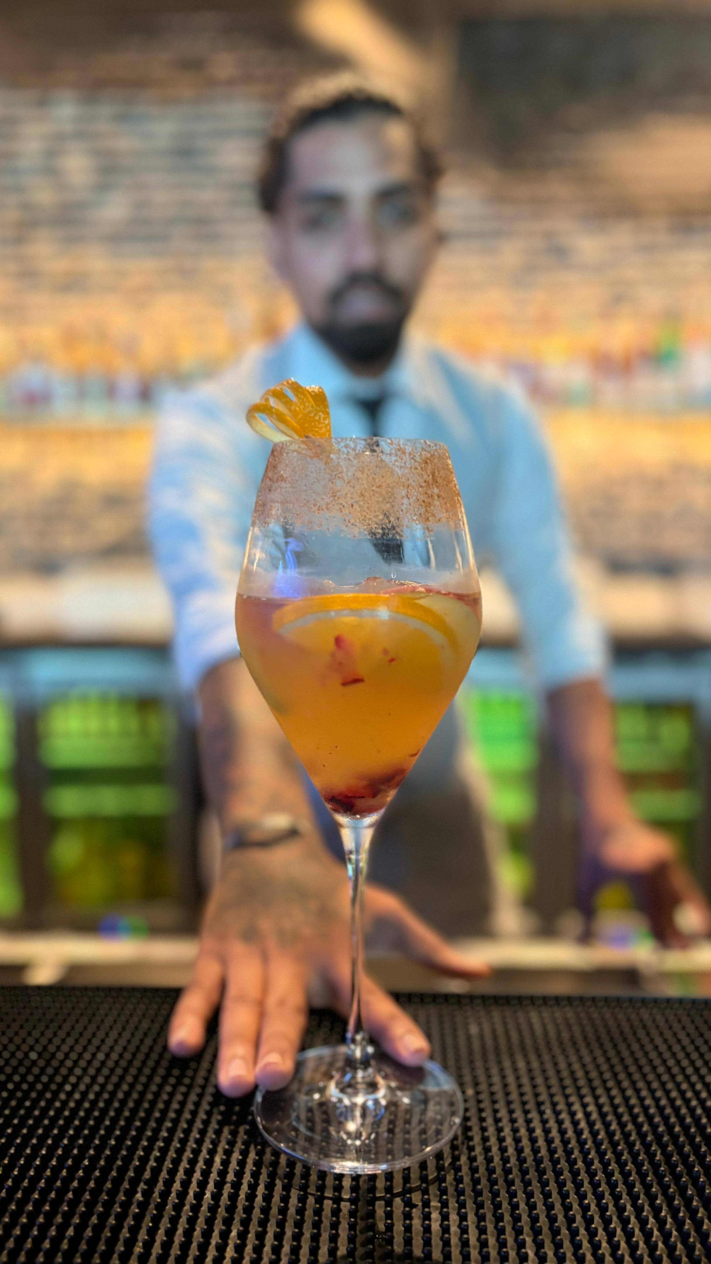 White berry bliss sangria