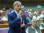 Pakistan's Prime Minister Shehbaz Sharif (L) Pakistan's Prime Minister Shehbaz Sharif (L)