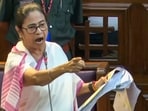 West Bengal chief minister Mamata Banerjee speaks after tabling of the Aparajita Woman and Child Bill (West Bengal Criminal Laws and Amendment Bill 2024) during a session of the state Legislative Assembly in Kolkata. West Bengal chief minister Mamata Banerjee speaks after tabling of the Aparajita Woman and Child Bill (West Bengal Criminal Laws and Amendment Bill 2024) during a session of the state Legislative Assembly in Kolkata.