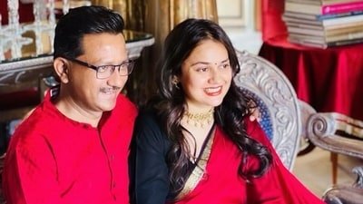 Tina Dabi, who was previously serving as the Commissioner of the Employment Guarantee Scheme (EGS) in Jaipur, has been appointed as the District Collector of Barmer. (Instagram/@dabi_tina) Tina Dabi, who was previously serving as the Commissioner of the Employment Guarantee Scheme (EGS) in Jaipur, has been appointed as the District Collector of Barmer. (Instagram/@dabi_tina)