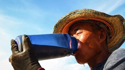 Climate change is increasing the frequency and intensity of heat waves, triggering extreme weather events from droughts and wildfires to violent storms and flooding. (Photo by AFP) (AFP) Climate change is increasing the frequency and intensity of heat waves, triggering extreme weather events from droughts and wildfires to violent storms and flooding. (Photo by AFP) (AFP)