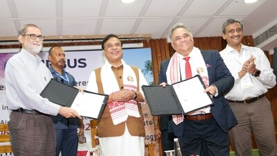 IIT Guwahati and AirBus India Private Limited signed an agreement on Friday in presence of Assam Chief Minister Himanta Biswa Sarma.