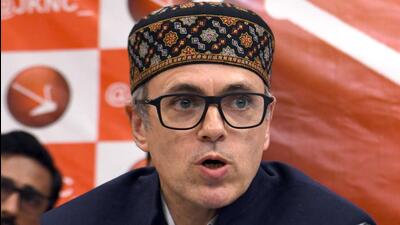 Former J&K CM and National Conference vice-president Omar Abdullah (File)