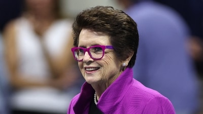 US Open 2024: Billie Jean King attends Day Eleven. (Getty Images via AFP) US Open 2024: Billie Jean King attends Day Eleven. (Getty Images via AFP)