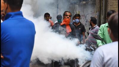 IEC programs, morning rallies, and training sessions on identifying mosquito breeding sites will be organised in schools in outbreak-prone areas. (HT PHOTO) IEC programs, morning rallies, and training sessions on identifying mosquito breeding sites will be organised in schools in outbreak-prone areas. (HT PHOTO)