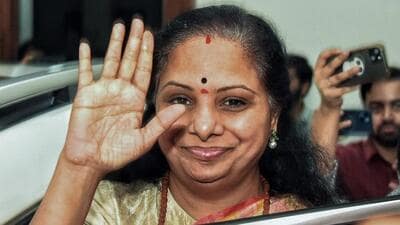 Kavitha was arrested by ED on March 15 and by CBI almost a month later. (ANI file photo)