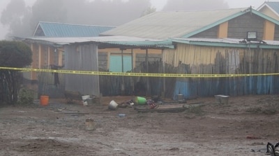 Part of a dormitory is seen following a fire at the Hillside Endarasha Primary in Nyeri, Kenya Friday, Sept. 6, 2024. A fire in a school dormitory in Kenya has killed several students and seriously burned others. (AP Photo) (AP) Part of a dormitory is seen following a fire at the Hillside Endarasha Primary in Nyeri, Kenya Friday, Sept. 6, 2024. A fire in a school dormitory in Kenya has killed several students and seriously burned others. (AP Photo) (AP)