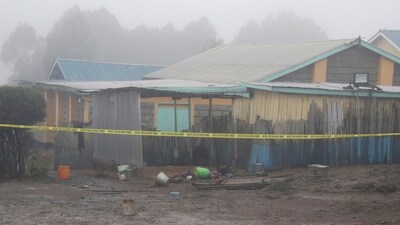 Part of a dormitory is seen following a fire at the Hillside Endarasha Primary in Nyeri, Kenya Friday, Sept. 6, 2024. A fire in a school dormitory in Kenya has killed several students and seriously burned others. (AP Photo) (AP) Part of a dormitory is seen following a fire at the Hillside Endarasha Primary in Nyeri, Kenya Friday, Sept. 6, 2024. A fire in a school dormitory in Kenya has killed several students and seriously burned others. (AP Photo) (AP)