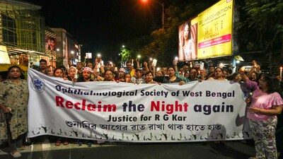 Reclaim the Night march to return to Kolkata for the third time (PTI) (PTI) Reclaim the Night march to return to Kolkata for the third time (PTI) (PTI)