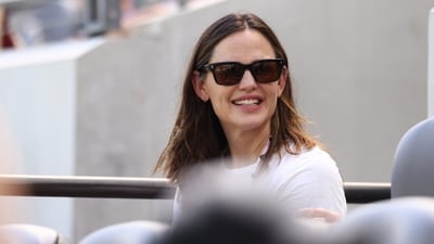 Sep 1, 2024; Los Angeles, California, USA; Jennifer Garner in the crowd at the match between Chicago Red Stars and Angel City FC during the first half at BMO Stadium. (USA TODAY Sports via Reuters Con)
