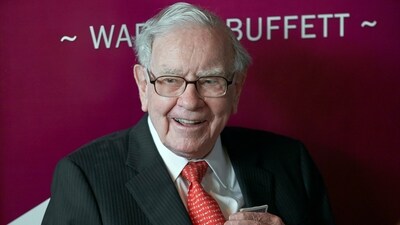 Warren Buffett, chairman and CEO of Berkshire Hathaway, is seen. (AP)