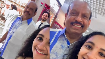 MA Yusuff Ali, chairman of Lulu Group, poses for a selfie with a fan (Instagram/@adv.rasa) MA Yusuff Ali, chairman of Lulu Group, poses for a selfie with a fan (Instagram/@adv.rasa)