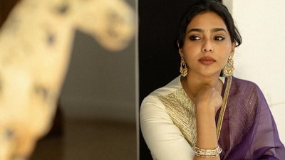 The actor, who has since branched out to Tamil and Telugu has an eclectic mix of traditional sarees and modern looks, carrying off the lehengas and kurtas with equal elan. The actor, who has since branched out to Tamil and Telugu has an eclectic mix of traditional sarees and modern looks, carrying off the lehengas and kurtas with equal elan.