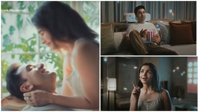 Ranbir Kapoor and Alia Bhatt feature in ads for Fabricare. Ranbir Kapoor and Alia Bhatt feature in ads for Fabricare.