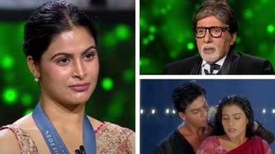 Amitabh Bachchan responded to Manu Bhaker when she said only SRK when it comes to romance. Amitabh Bachchan responded to Manu Bhaker when she said only SRK when it comes to romance.